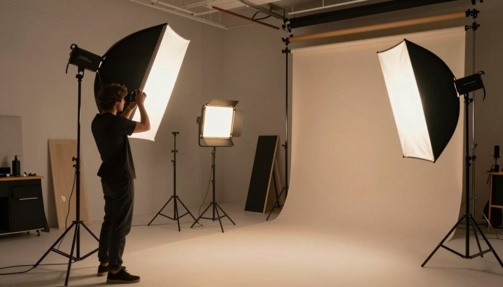 Configuring Studio Lighting Setups
