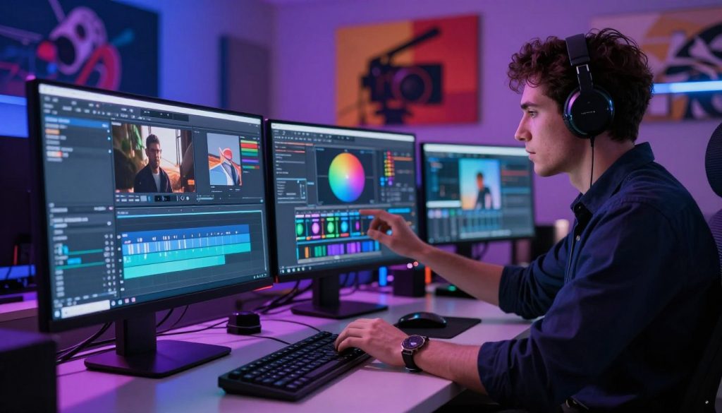 finishing touches for cinematic quality